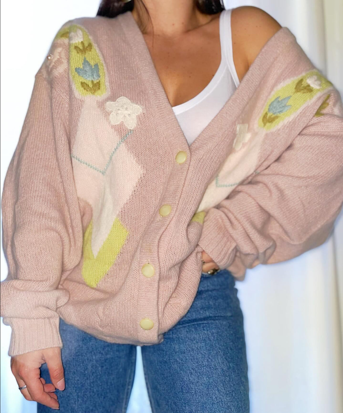 Cardigan Pink